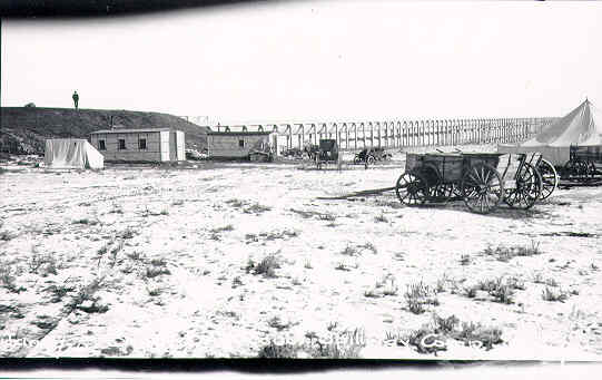 Construction camp at Inlet